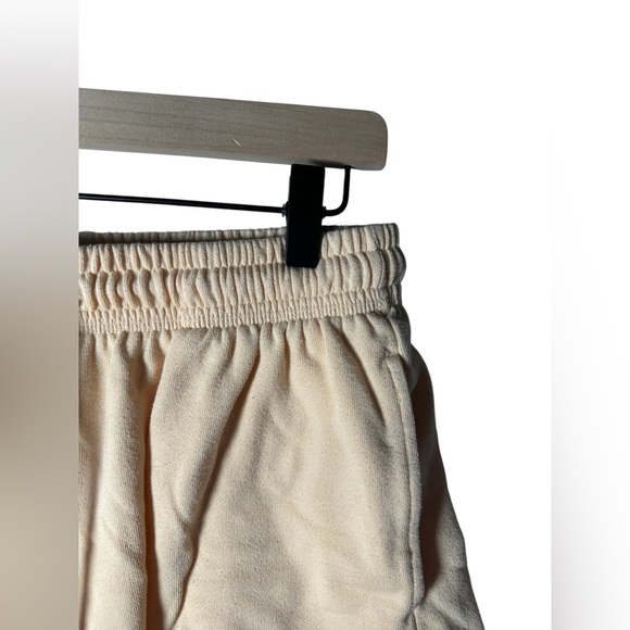 Aeropostale Lounge Shorts Women’s Size S Beige Drawstring Waist - Picture 2 of 6